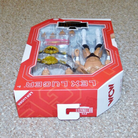 2024 Mattel WWE Ultimate 7" Lex Luger Figure MIB New Monday Night War Wrestling - Picture 9 of 9